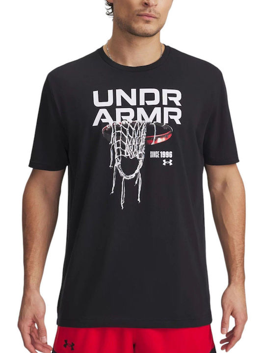 Hoops Athletic T-shirt Black