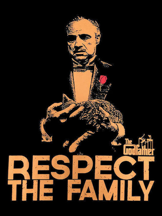 Respect Family Godfather All Time Classic Unisex T-shirt Μαύρο