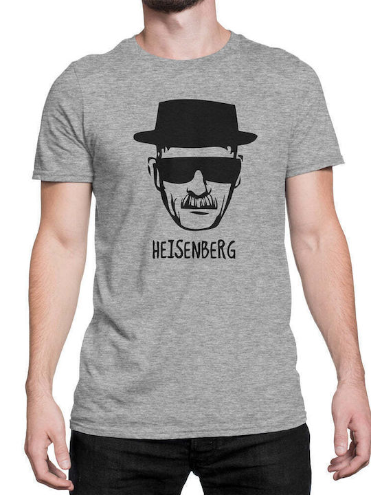 Heisenberg Hat Breaking Bad Unisex T-shirt Gray