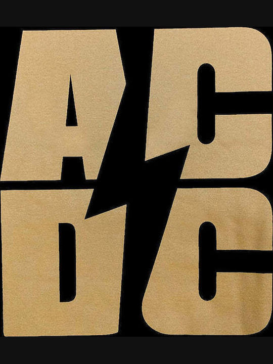 Ac Dc Thunder Unisex T-shirt Black Ac Dc Thunder Unisex T-shirt Black