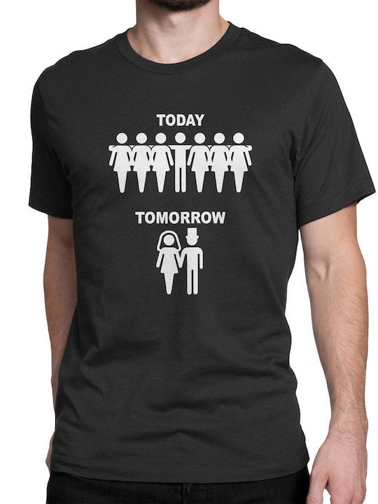 Bachelor Today Tomorrow Unisex T-shirt Μπλε Σκούρο