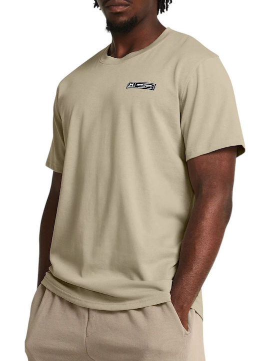 Ua Hw Armour Label Athletic T-shirt Khaki