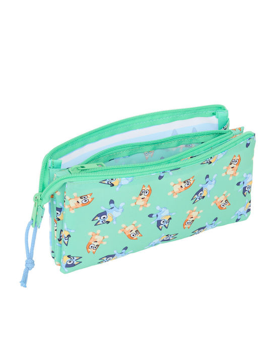 Triple Carry-all Bluey Sisters Green 22 X 12 X 3 Cm