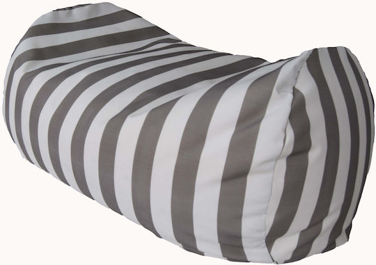 Decocraft Bolster Rag Grey 110x50x60cm Decocraft Bolster Rag Grey 110x50x60cm