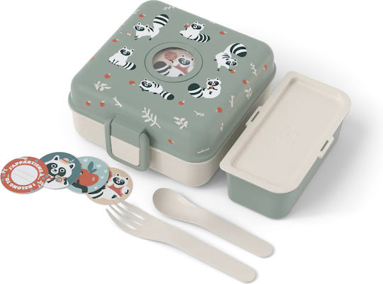 Monbento Set de mâncare pentru copii din silicon 0.85lt x x 7buc