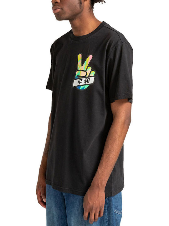 Globe Flint T-Shirt Schwarz