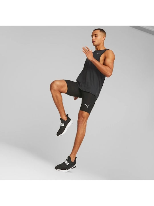 Run Favorite Sportliches T-Shirt Schwarz