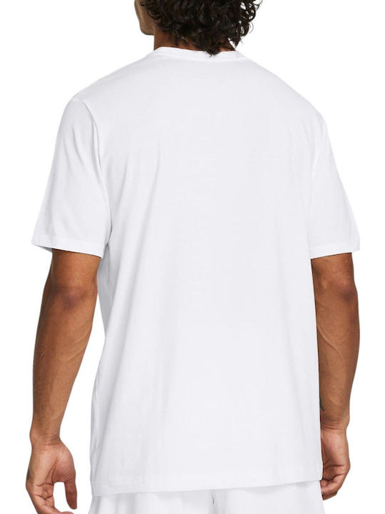 Ua M Curry Champ Athletic T-Shirt White