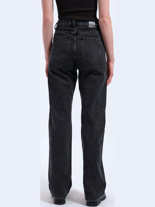 Echo Γυναικείο Jean Παντελόνι Retro Black