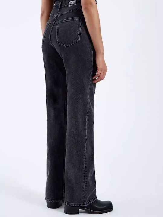 Echo Γυναικείο Jean Παντελόνι Retro Black