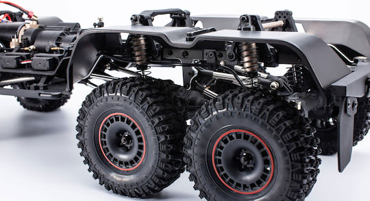 Amewi Amxrock Remote Controlled Car Crawler Black