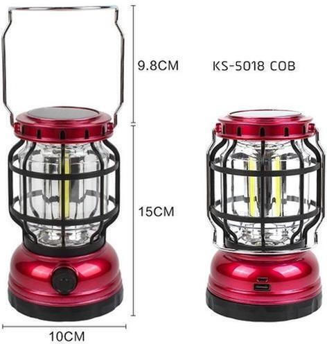 Oem Led Lantern Dimmable Solar Collector Powerbank Function Fuchsia Zj-1990t-fuchsia