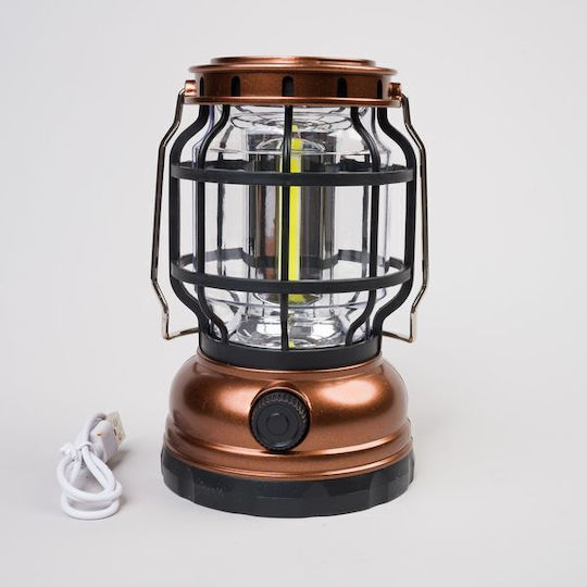 Oem Led Lantern Dimmable Solar Collector Powerbank Function Bronze Zj-1990t-bronze
