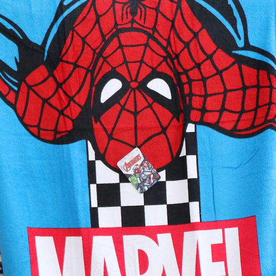 Marvel Comics Cotton Kids' Beach Towel 70x140cm Ye18235 Light Blue 70x140cm