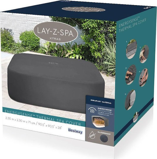 Bestway Покривало за басейн 230x230бр 1бр