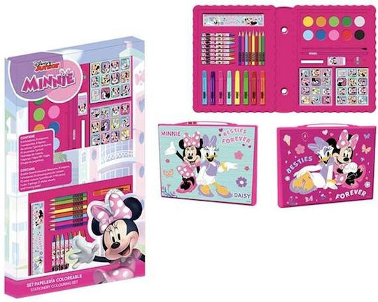 Σετ Χαρτικών Minnie Mouse Ροζ