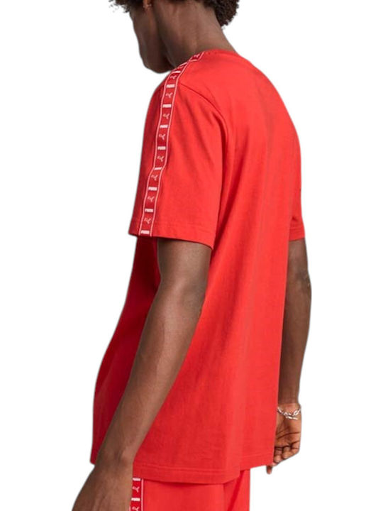 ESS Tape Sportliches T-Shirt Rot