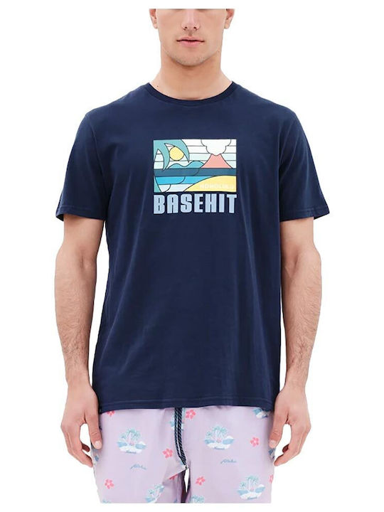 T-shirt Navy Blue Men’s Blouses