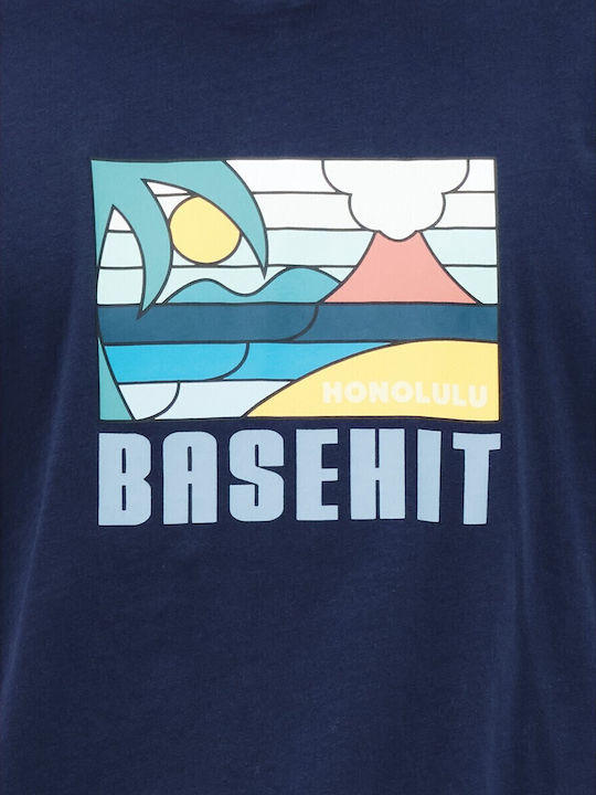 T-shirt Navy Blue Men’s Blouses