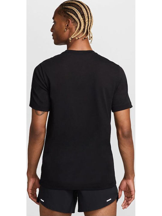 Dri-Fit Αθλητικό T-shirt Μαύρο