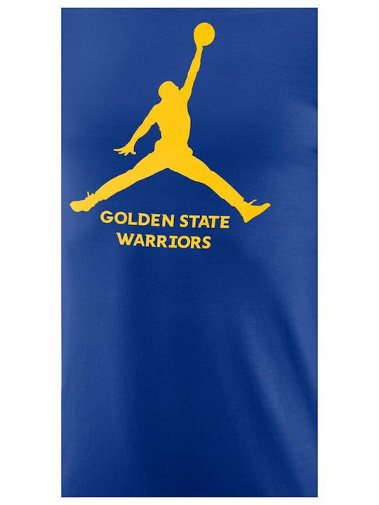 NBA Golden State Warriors Rush Athletic T-shirt Blue