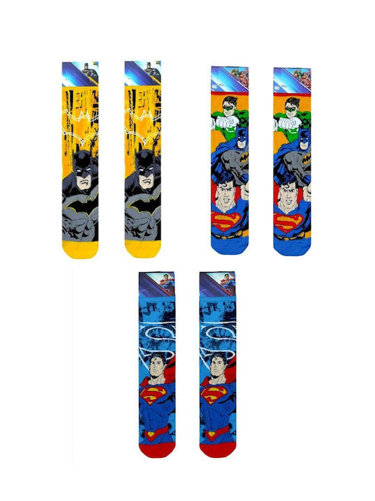 Disney Batman Ανδρικές Κάλτσες Πολύχρωμες 3Pack