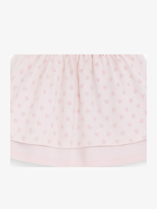 Παιδικό Φόρεμα Σετ με Αξεσουάρ White Pink