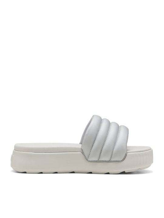 Karmen Women's Platform Slides Turquoise