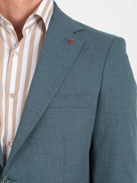 Men's Suit Jacket Slim Fit Green