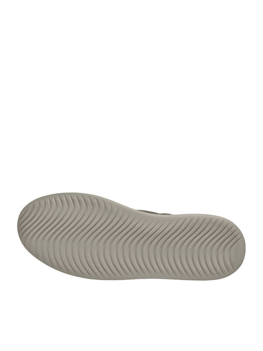 Men's Leather Casual Shoes Beige
