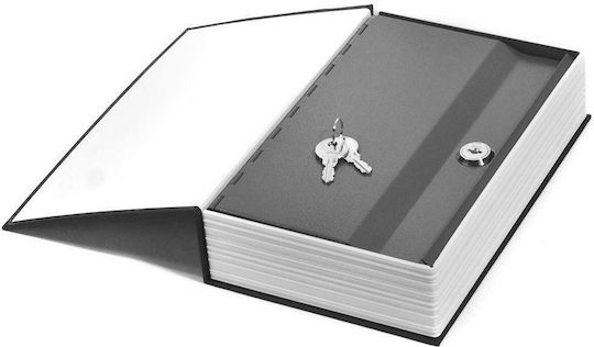 Βιβλίο Χρηματοκιβώτιο 180 X 115 X 55mm Oem Kbs-801 – Μαύρο