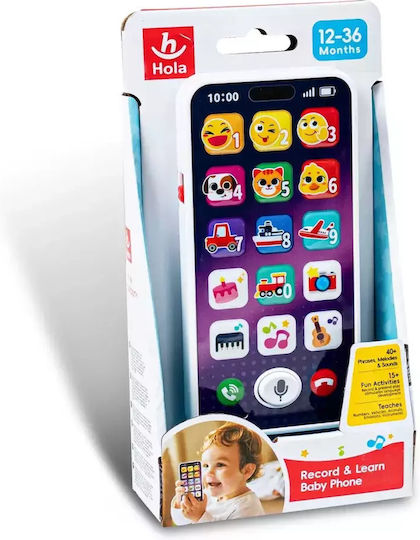 Hola Toys Toy Phone with Sounds for 36++ Months