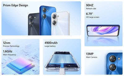 Meizu Mblu 21 Dual SIM (4/64GB) Μαύρο
