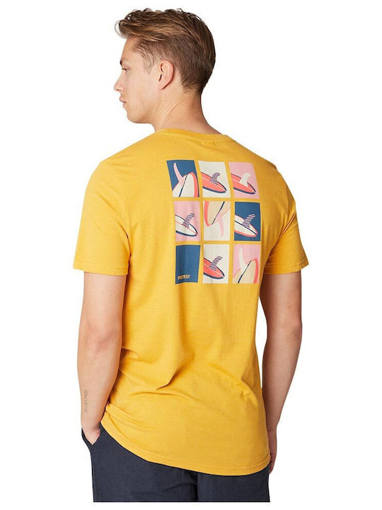 T-shirt Κίτρινο