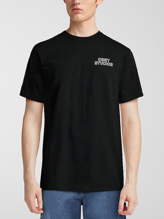 T-shirt Μαυρο
