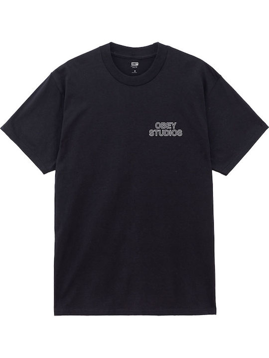 T-shirt Μαυρο