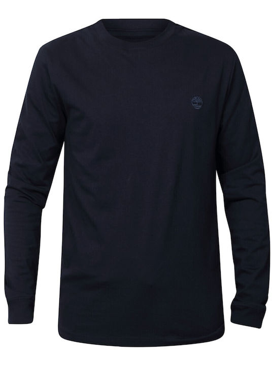 Dunstan River Long Sleeve Blouse Navy Blue