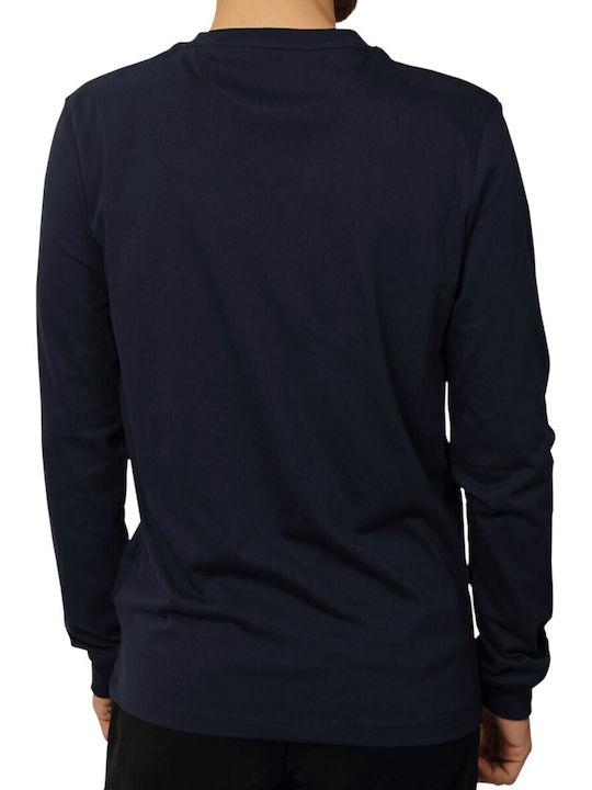 Dunstan River Long Sleeve Blouse Navy Blue