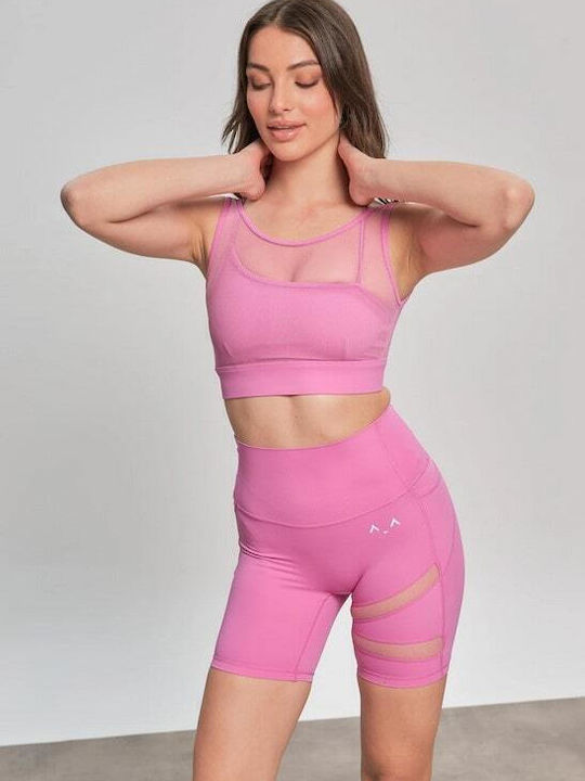 Training Women's Bike Leggings Pink