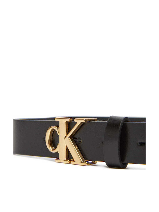 Leather Women's Belt Black