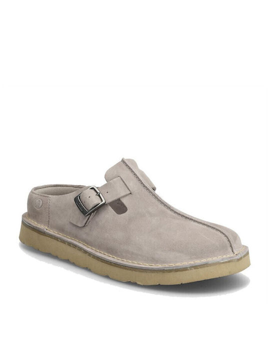Solsbury Mule Winterliche Herrenhausschuhe Gray