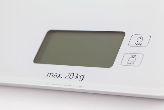 Caso Ψηφιακή Ζυγαριά Κουζίνας έως 20kg Λευκή