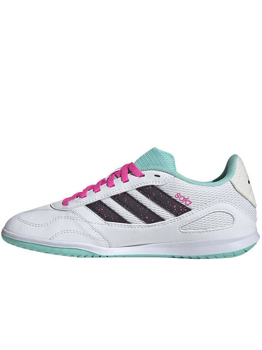 Super Sala Competition 3 Kids Indoor Soccer Shoes White