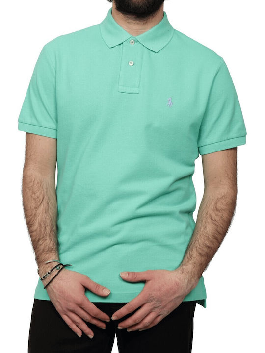 Polo Short Sleeve Blouse Petrol Blue