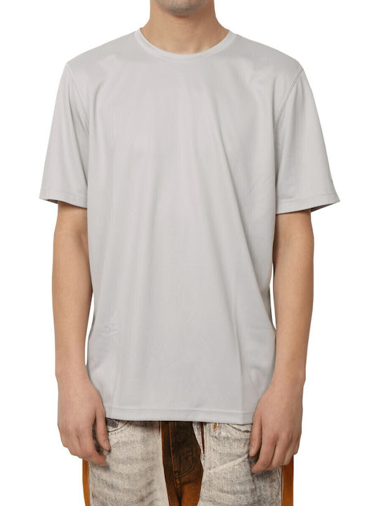 Tech Αθλητικό T-shirt Γκρι