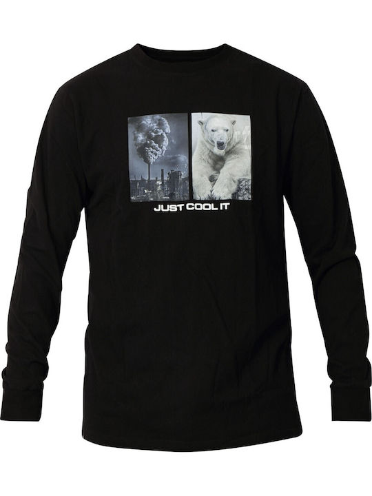 T-shirt Μαύρο