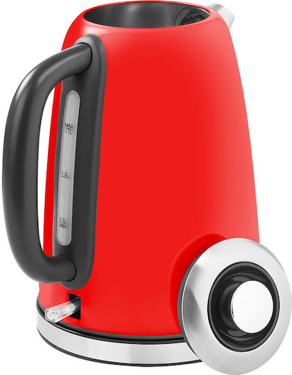 ECG Fierbător 1.7lt 2200W Roșu