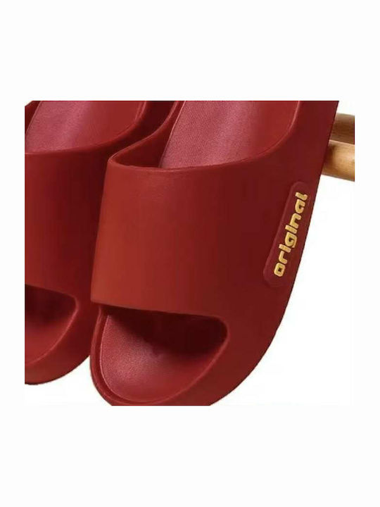 Women's Slides Red