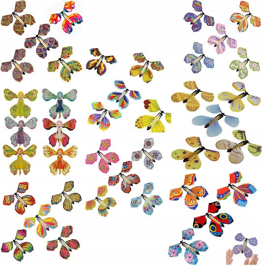 20 Stück Schraubbare Fliegende Schmetterlinge Geschenk Kinder Magische Kunst