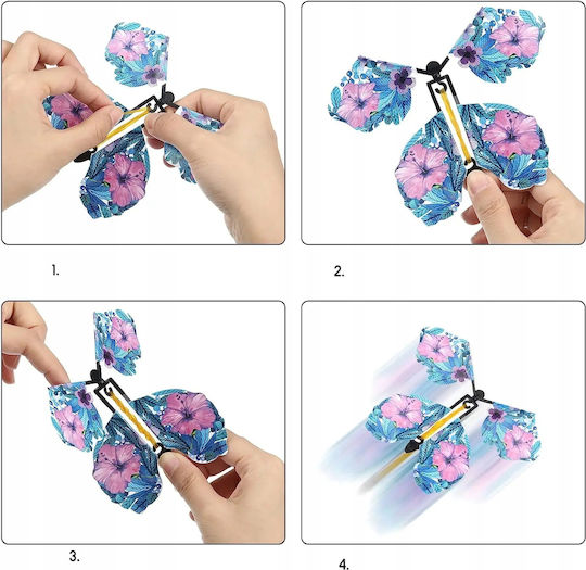 20 Stück Schraubbare Fliegende Schmetterlinge Geschenk Kinder Magische Kunst